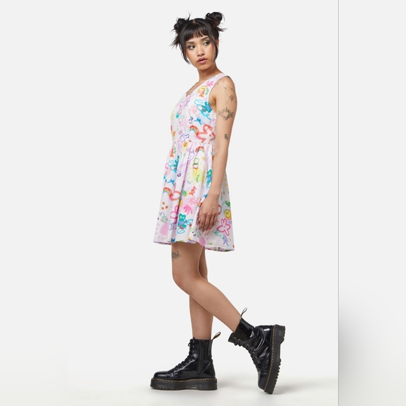 NWT Dangerfield Zero Concentration Mini Dress Size 12 AU / 8 US - Picture 3 of 9